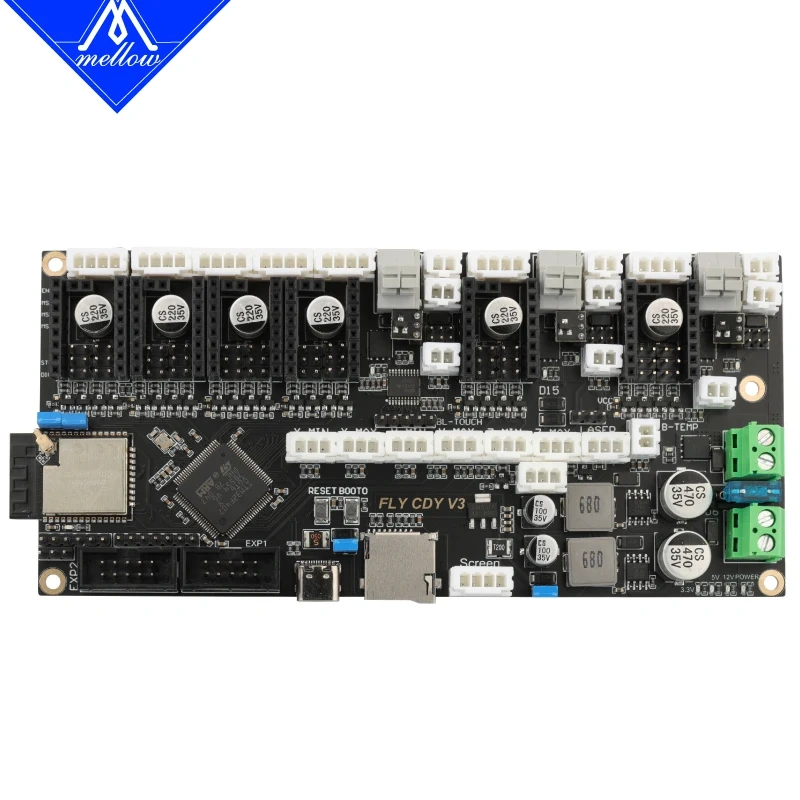 Mellow 32bit FLY CDY V3 Wifi Control Board Reprap & Marlin & Klipper Firmware For TMC2209 Ender 3 3D Printer Parts motherboard