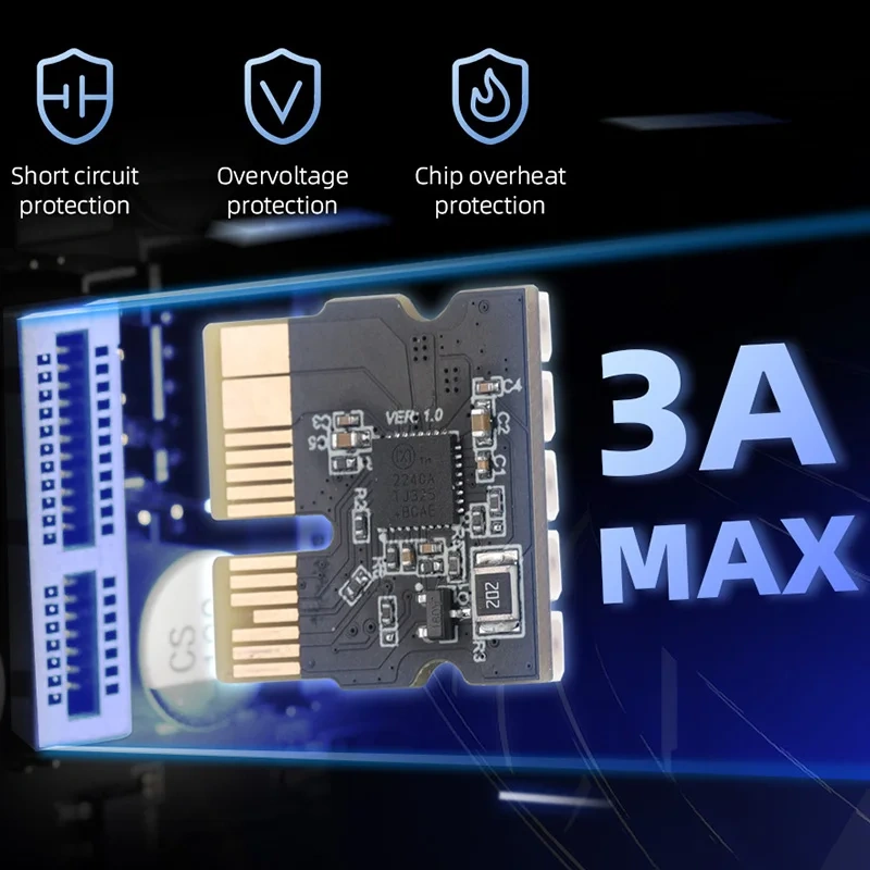 Mellow TP2240 RGB TMC2240 Motor Driver For 3D Printer SPI / Uart Mode DP5 / PROX10 Motherboard Stepper Driver