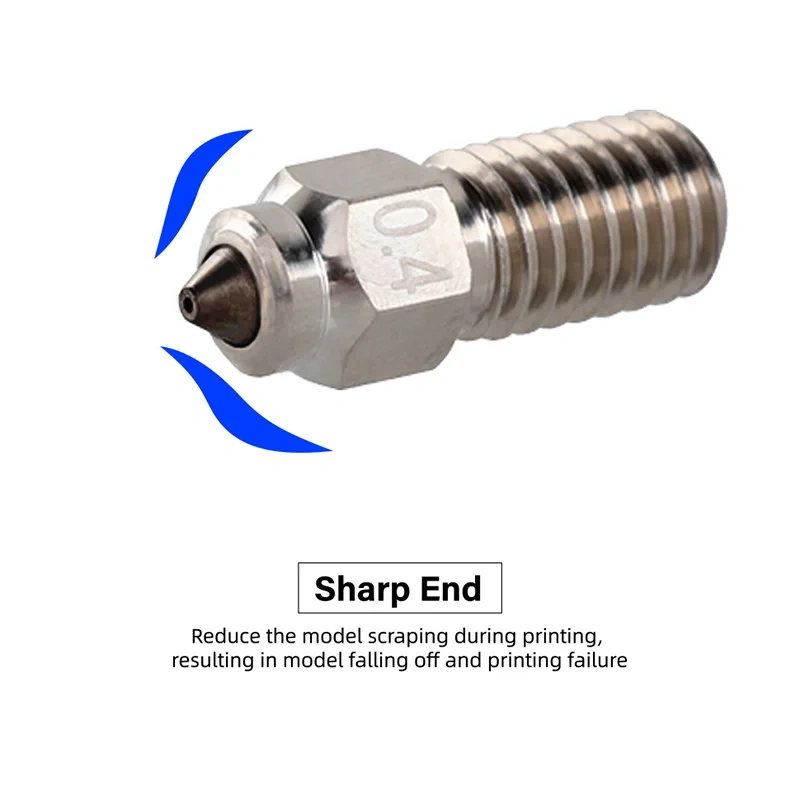 Mellow NF DLC for Neptune4 3D printer nozzle Bimetallic Copper&Hardened Steel durability High quality nozzle