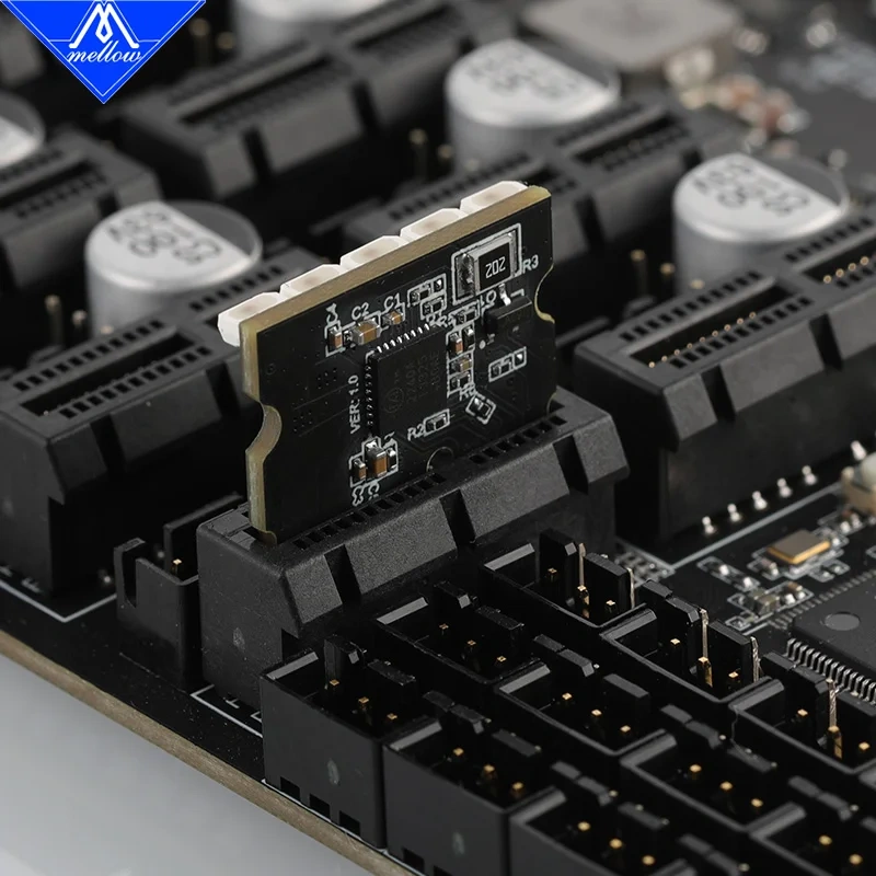 Mellow TP2240 RGB TMC2240 Motor Driver For 3D Printer SPI / Uart Mode DP5 / PROX10 Motherboard Stepper Driver