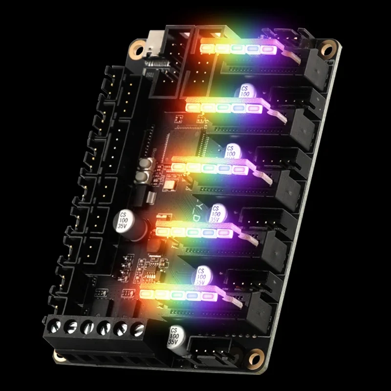 Mellow TP2240 RGB TMC2240 Motor Driver For 3D Printer SPI / Uart Mode DP5 / PROX10 Motherboard Stepper Driver