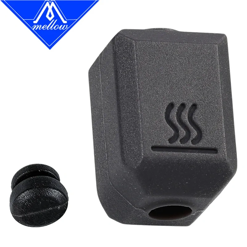 Mellow For Snapmaker U1 Hotend Silicone Socks Kit Anti-Leakage Heat Protective Sleeve & Top Nozzle Seal For Stable Extrusion