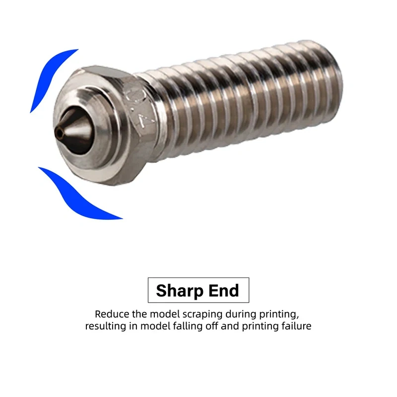 Mellow NF Volcano nozzle Bimetallic Copper&Hardened steel 3D printer parts DLC High Temperature Wear 3D Printer