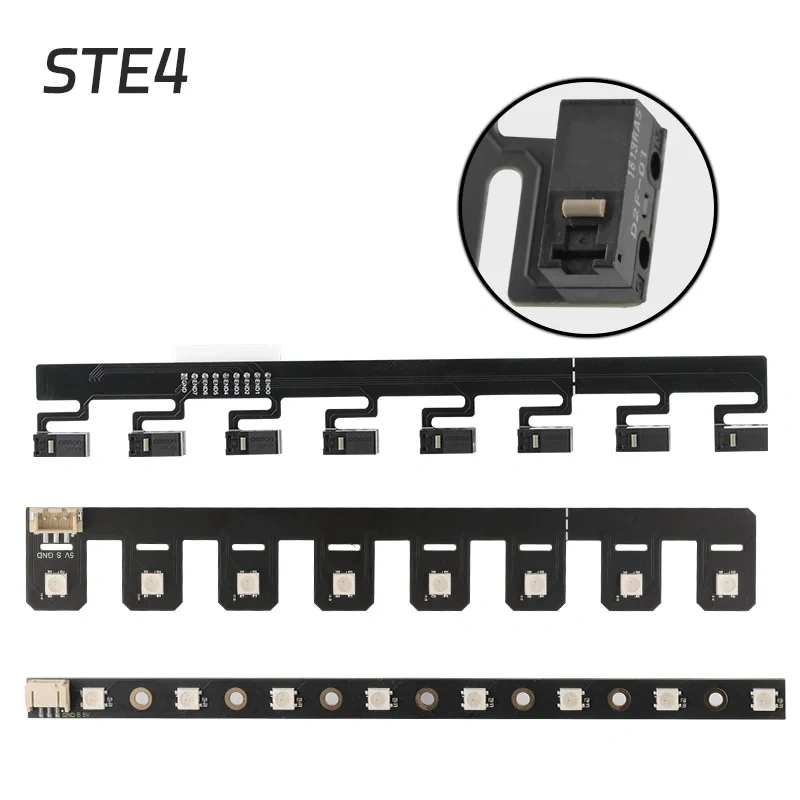 Mellow Fly ERCF V2 PCB Limit Switch Endstop & PCB RGB LED 6/8 color Rabbit 2.0 Enraged Rabbit Neopixels Switch For 3D Printer
