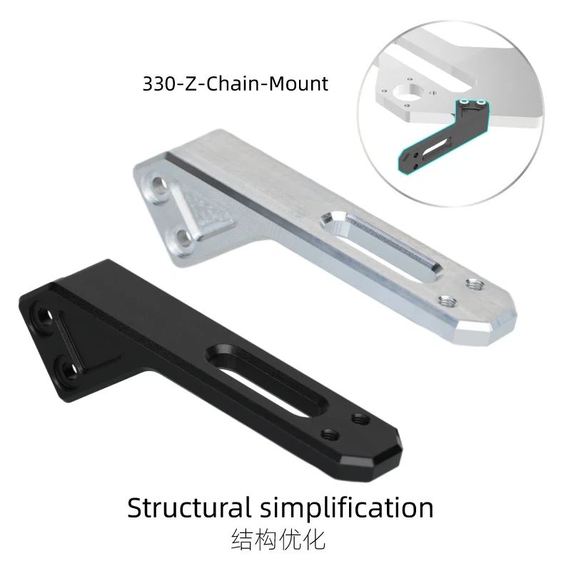 Mellow Upgrade Vzbot 3D Printer With CNC Aluminum Limit Switch And Drag Chain Brackets For Y and Z Axis Parts