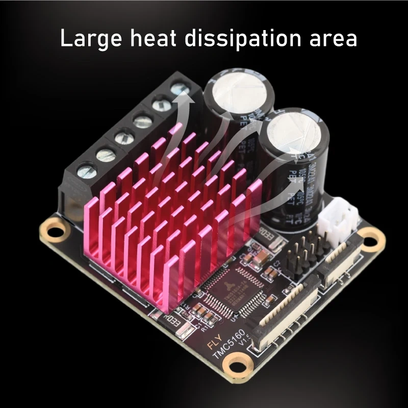 Mellow Fly 24V/48V HV TMC5160 Pro V1.5 Stepper Motor Driver StepStick SPI Silent For Marlin / Klipper / RRF 3D Printer Parts