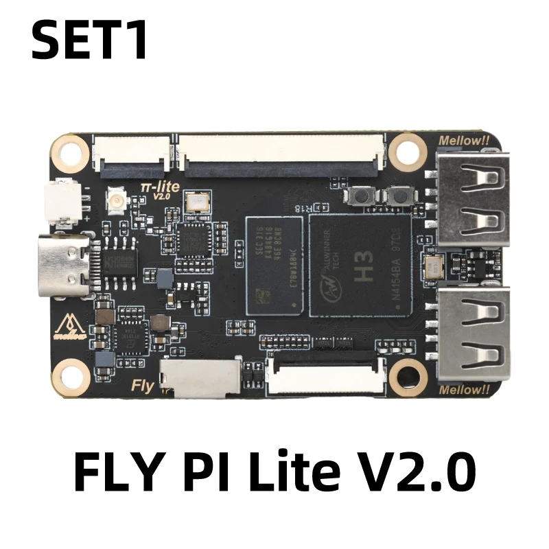 Mellow Fly Pi Lite V2.1 Board Replaces Raspberry Pi PC With Klipper Firmware For Ender 3 Voron Vzbot V-core3 3D Printer Parts