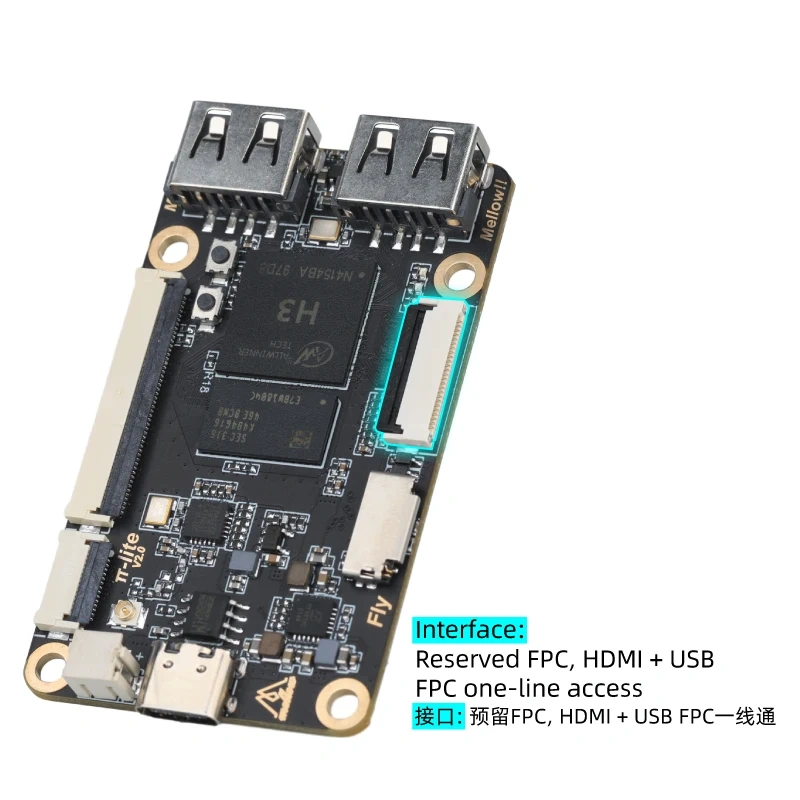 Mellow Fly Pi Lite V2.1 Board Replaces Raspberry Pi PC With Klipper Firmware For Ender 3 Voron Vzbot V-core3 3D Printer Parts