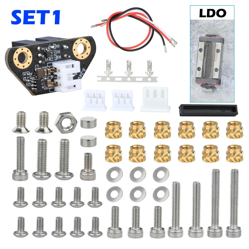 Mellow Voron Tap Kit 3D Printer Parts With LDO Z1 MGN9 Rail Carriage OptTap Pcb 5V-24V Safe Operation For Voron 2 Voron Trident