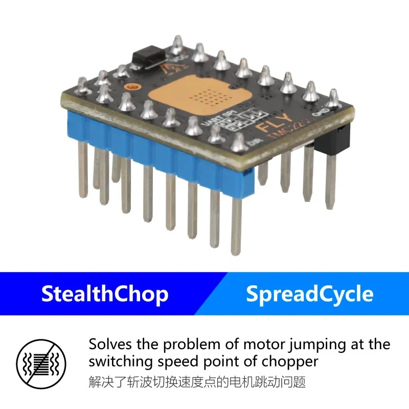 Mellow TMC2240 V1.0 Stepper Motor Driver SPI/UART Silent Driver 3D Printer Parts For Voron VzBoT Prusa Ender3 Replace TMC2209