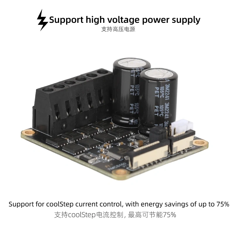 Mellow Fly 24V/48V HV TMC5160 Pro V1.5 Stepper Motor Driver StepStick SPI Silent For Marlin / Klipper / RRF 3D Printer Parts