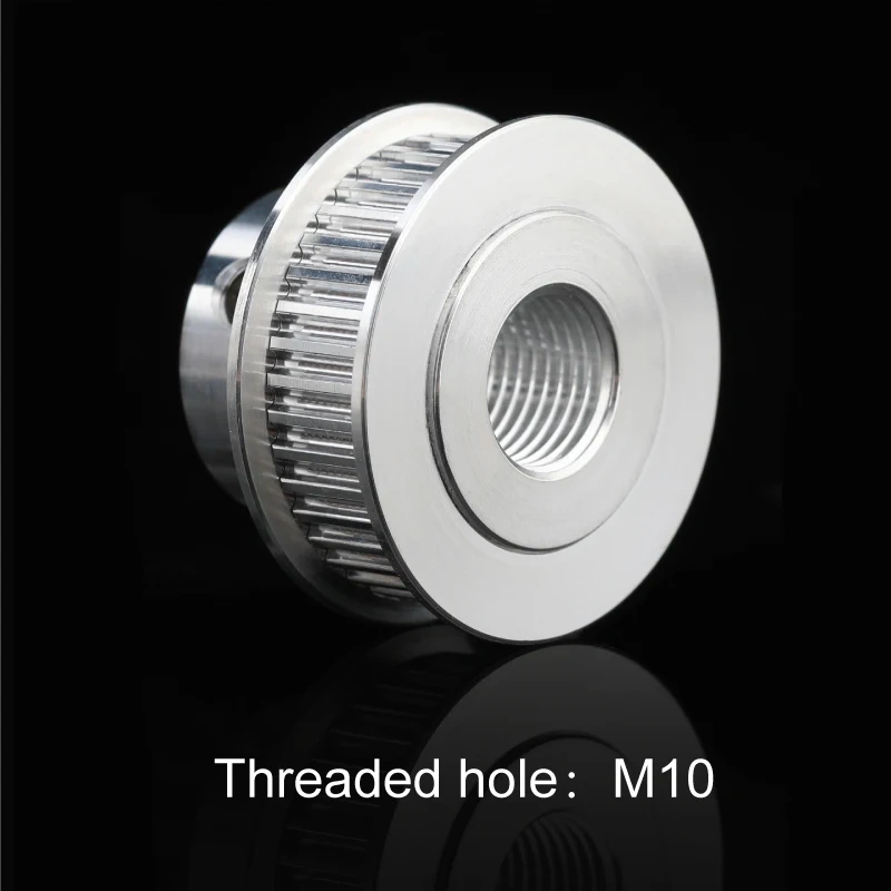 Mellow M10 40 Tooth 2GT Timing Pulley Bore 8mm & M10 Thread For 3D Printer Width 6mm GT2 Gates Timing Belt Sfu1204 Ball Screw