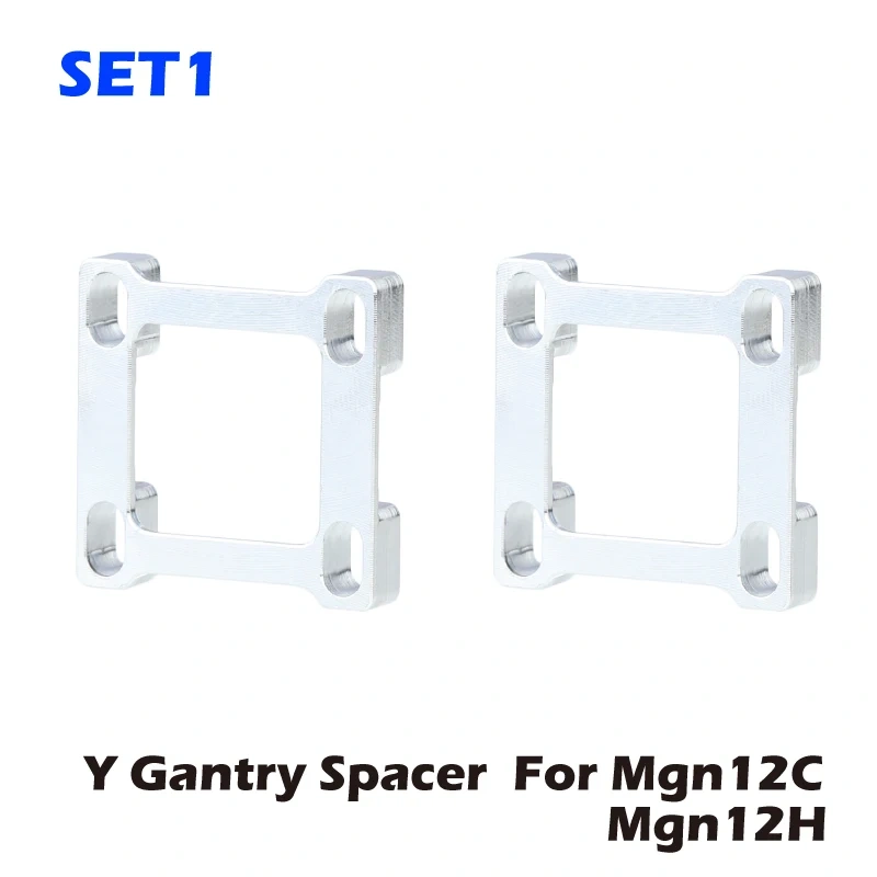 Mellow 2Pcs Lightweight High-Precision CNC VzBoT Aluminum Y Gantry Spacer for Ultra-Fast 3D Printer VzBoT MGN12/12H/9C