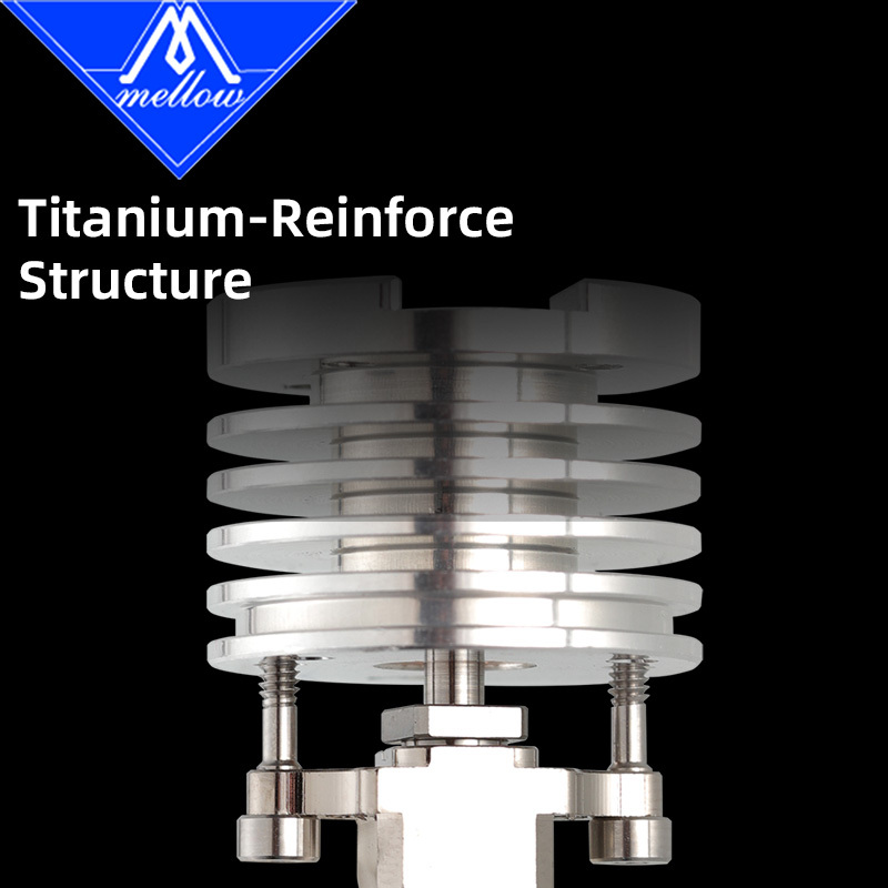 Mellow HeatCore 4 UHF ALPS Lite Hotend Smart Leveling Nozzle Probe For Voron Blv Vzbot Hevort DIY 3D Printer High Flow And High Speed