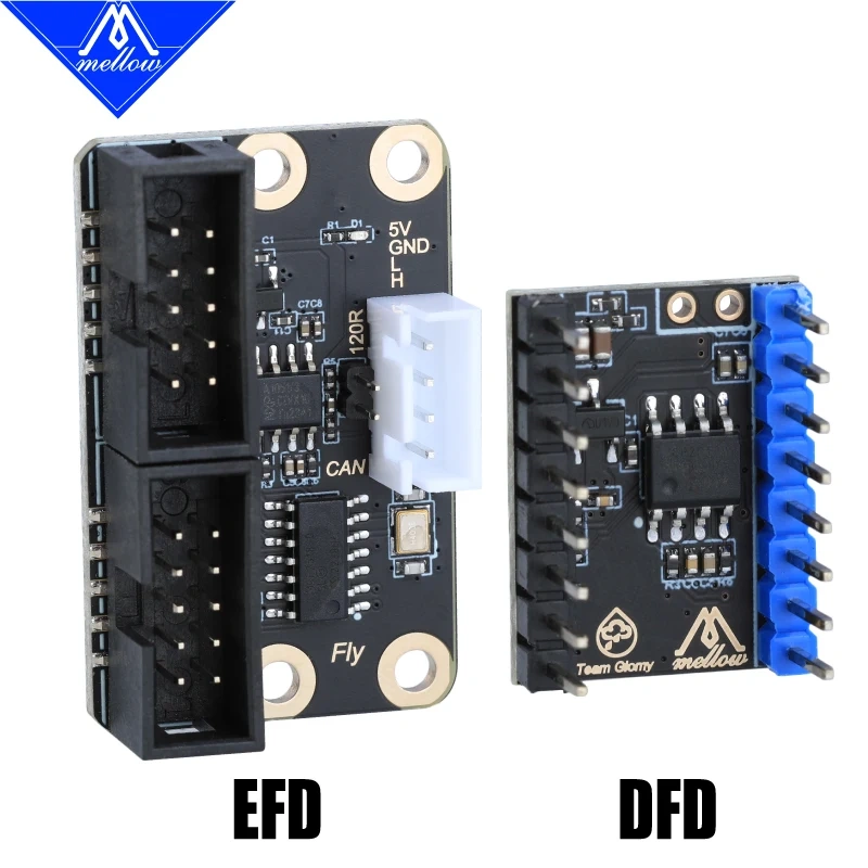 Mellow EFD/DFD V1.0 Board Spi To Can-FD For Reprap Firmware 1XD 1HCL HeadTool Canbus Super8 PRO Duet3 CDY E3 For 3D Printer