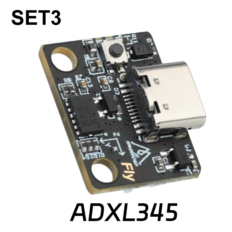 Mellow Lightweight Aluminum V6 Nozzle Bracket For 3D Printer ADXL345 Accelerometer Optimize 3D Printing Performance