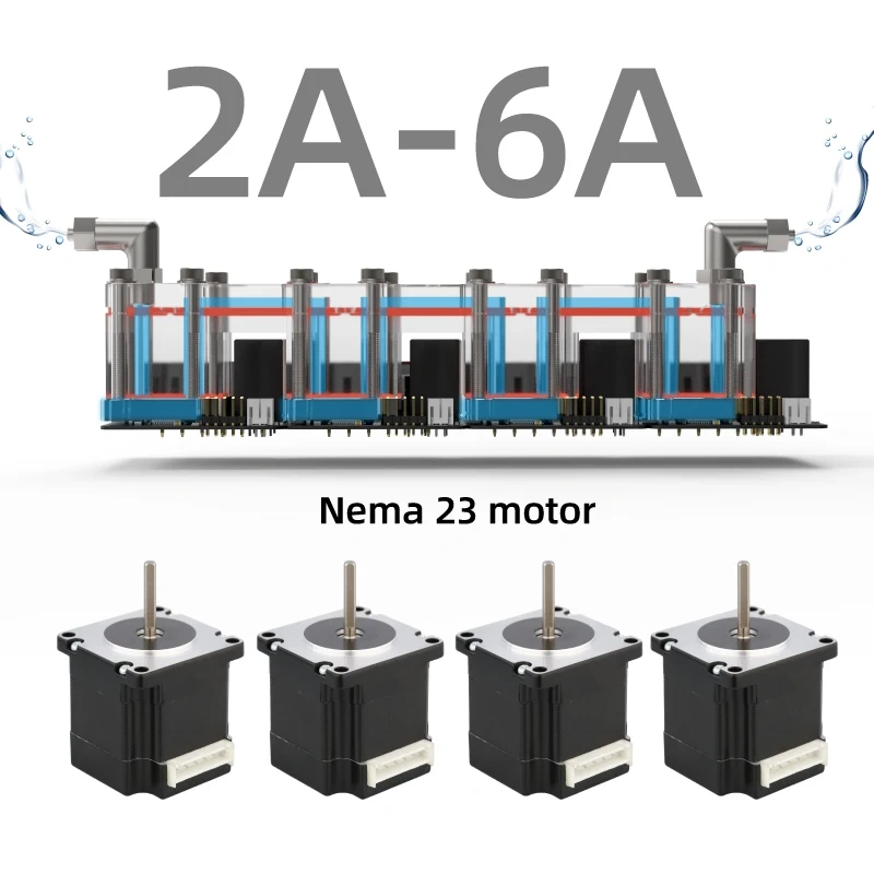 Mellow VZ 5160 watercooling To Solve Overheating Of Tmc5160 Driver Mos For Super 3D Printer VzboT Voron Hevort NEMA 17 NEMA 23