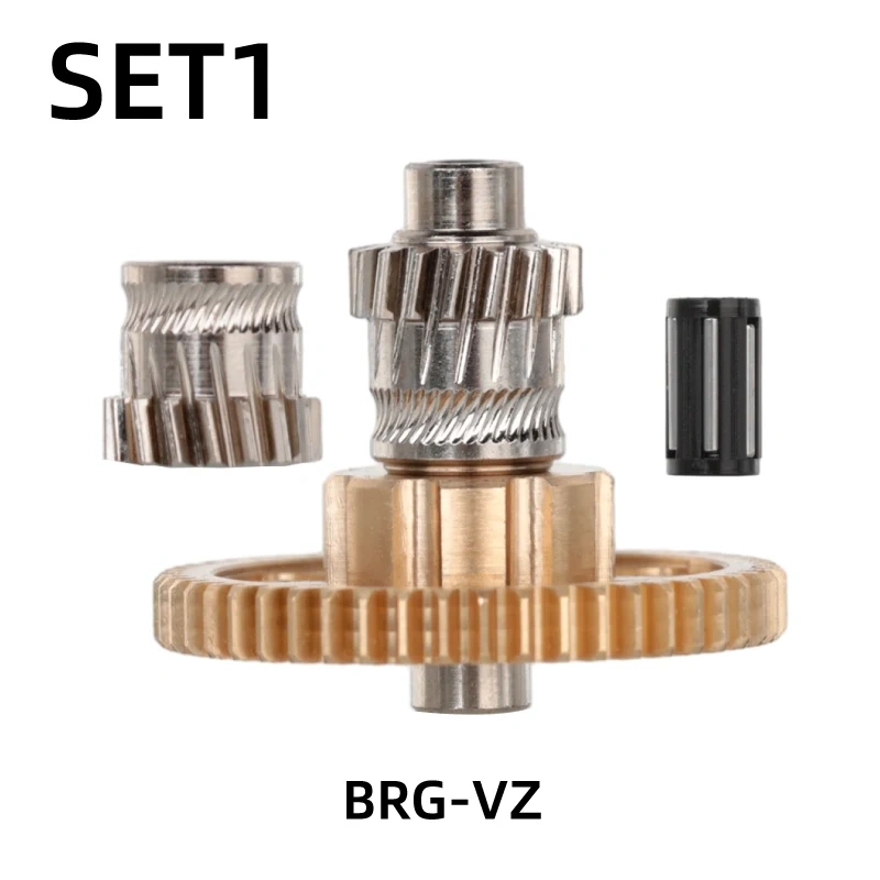 Mellow Brass BRG Gear Kit For Vz-Hextrudort-Low DDG NF Sunrise / Voron Cw1 Cw2 Sherpa Mini Micro Extruder DIY 3D Printer Parts