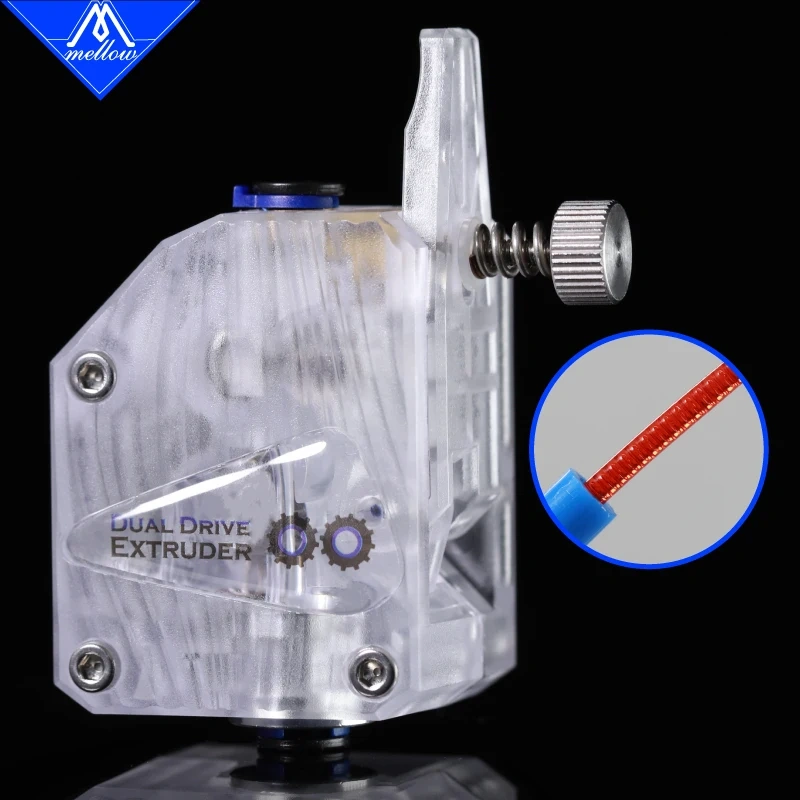 Mellow Bowden NF Nitrogen-Based Chain RN-DDG Extruder Dual Drive Gear For 3D Printer Ender 3 Blv Mgn Cube Flyingbear Ghost 5