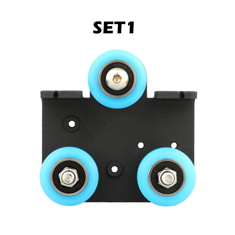 Mellow PT-Wheel Ender 3 CR10 Extruder Back Support Plate Kit With 625zz Idler Pulley For Creality CR-10 10s S4 S5 3D Printers