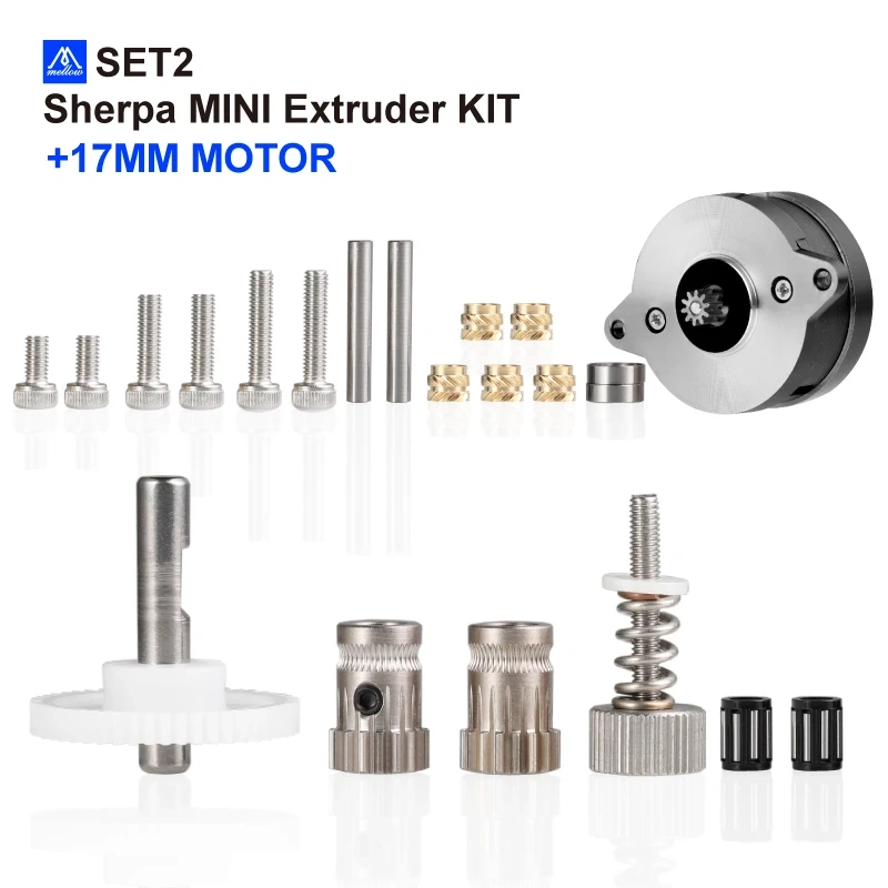 Mellow Lightweight Sherpa MINI Extruder with Motor Direct Drive For Voron 2.4 Creality3D CR-10 Ender3 / PRO BLv 3D Printer