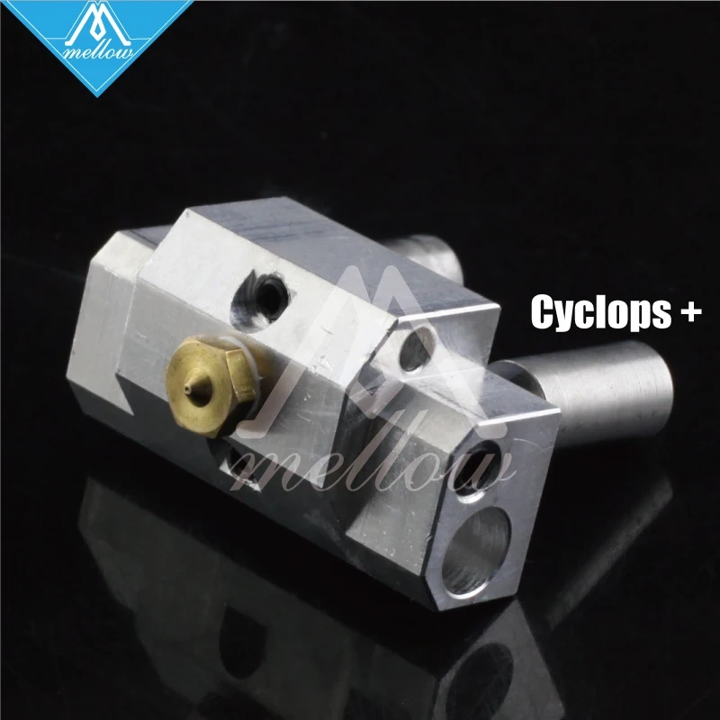 Mellow 3D Printer Parts V6 Cyclops+/Chimera+ Plus Multi-Extrusion Color 2 In 1 Out J-Head HotEnd Kit For DDG Dual Extruder