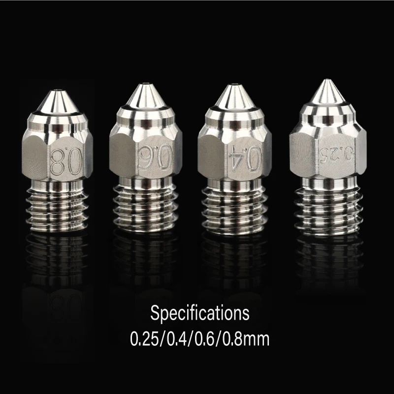 Mellow Ender 3 S1 Plated Copper Nozzle Precise Printing Compatible With High Temperature Eneder 3 3D Printer Accessories