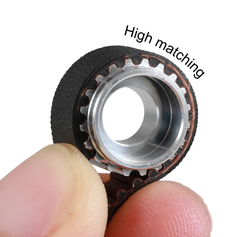 Mellow 1Pcs 20T 8.5MM Height GT2 Idler 20 Tooth Wheel Bore 5mm For High Matching Low Vibration Gates 6MM 2GT Timing Belt