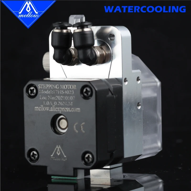 Mellow 3D Printer Parts W-DDG Water Cooled Extruder For 1.75 MM Ender 3 J-head Anet A8 cr-10  V6 Super Volcano Nozzle Hotend