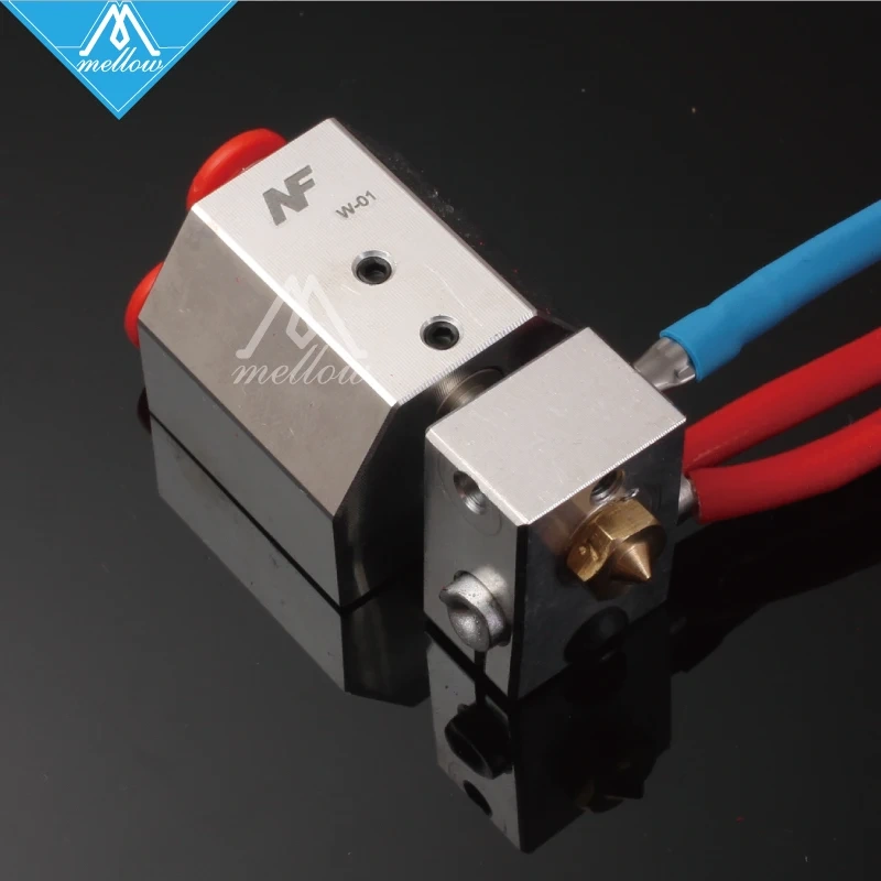 Mellow All-metal hotend Simple replace Kit for printing peek PA filament FOR V6 AQUA water cooling 3D printer extruder