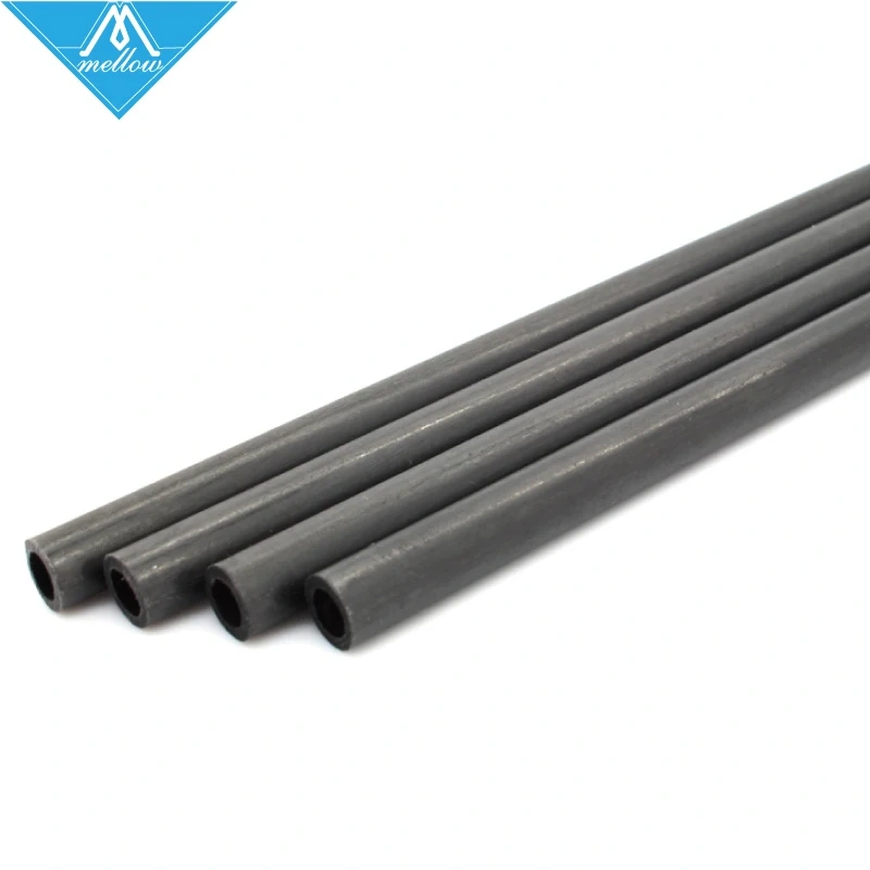 6PCS 3D Printer Accessories Delta Kossel 5*3mm 6*4mm 220 240 300 400mm Fiber Carbon Push Rod Parallel Arm Suitable for Mini 5347