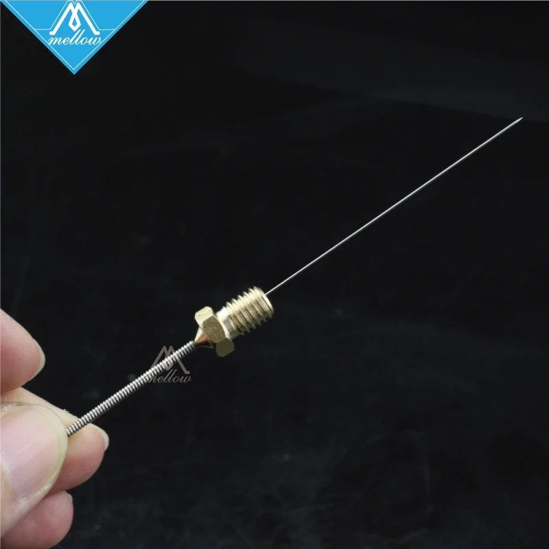 10pcs 3D Printer accessories Reprap Makerbot Mendel  Ultimaker Reprap Nozzle cleaning needle 0.16mm--0.4mm--0.8mm for MK7 or MK8