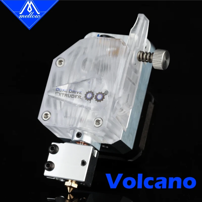 Mellow 3D Printer Parts W-DDG Water Cooled Extruder For 1.75 MM Ender 3 J-head Anet A8 cr-10  V6 Super Volcano Nozzle Hotend