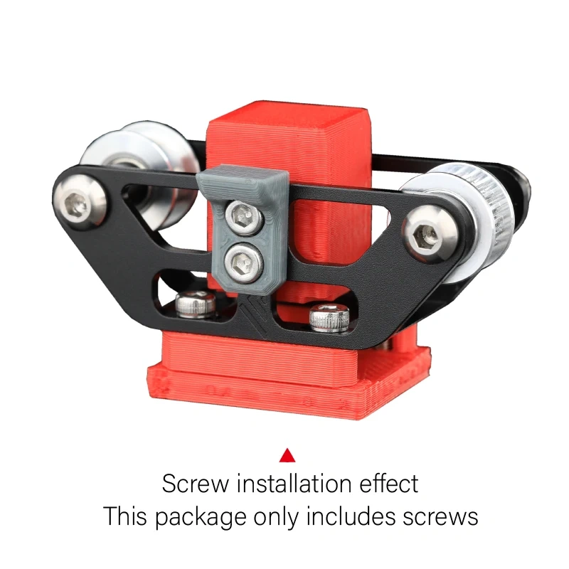 Mellow CNC VzBoT 330 2WD 3D Printer Aluminum Idler Mount,Motor Mount And Y-axis Gantry Screws Pack Includes Titanium Bolts