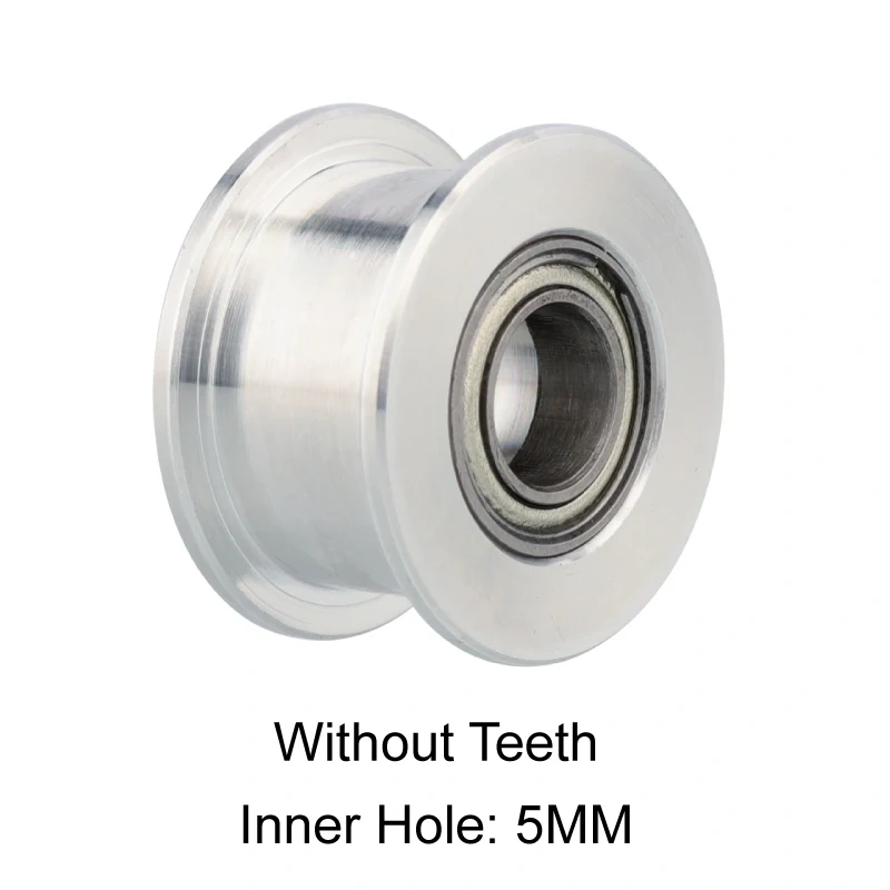 Mellow 1Pcs 20T 8.5MM Height GT2 Idler 20 Tooth Wheel Bore 5mm For High Matching Low Vibration Gates 6MM 2GT Timing Belt