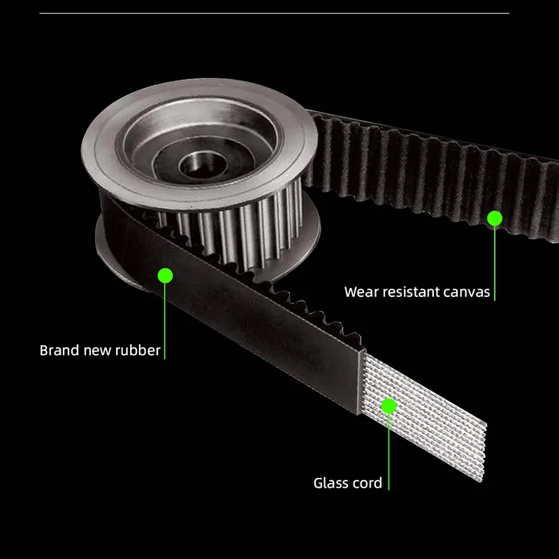 Mellow  3D Printer Micron XY GT2 Idler With 2GT Gates 6MM Belt Kit 16T Timing Pulley Bore 5mm 16T Idler Bore 3mm