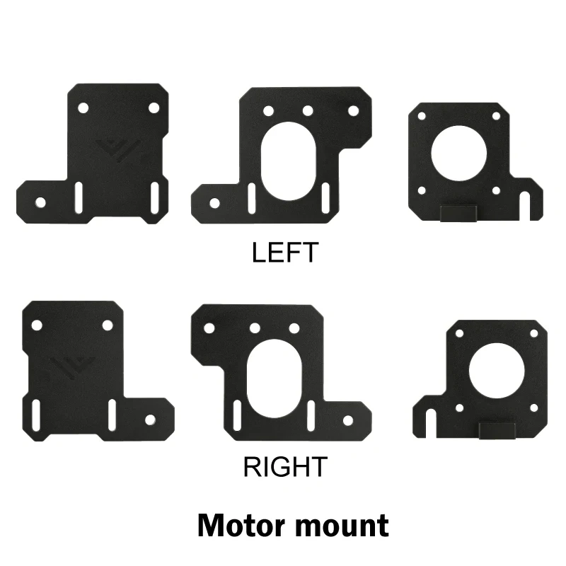 Mellow High-Precision CNC VzBoT Aluminum Idler Mount And Motor Mount  For Ultra-High-Speed 3D Printer VzBoT(Screws Not Include)