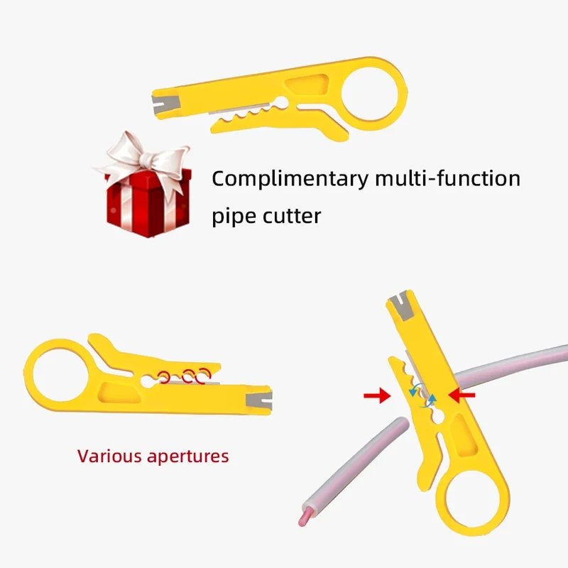 Mellow High Transparency ID3mm OD4mm PTFE Tube Teflonto MMU2.0 For prusa i3 mk3 Ender-3 Mk8 Bowden Extruder 1.75mm Filament