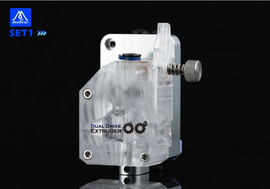 Mellow 3D Printer Parts W-DDG Water Cooled Extruder For 1.75 MM Ender 3 J-head Anet A8 cr-10  V6 Super Volcano Nozzle Hotend