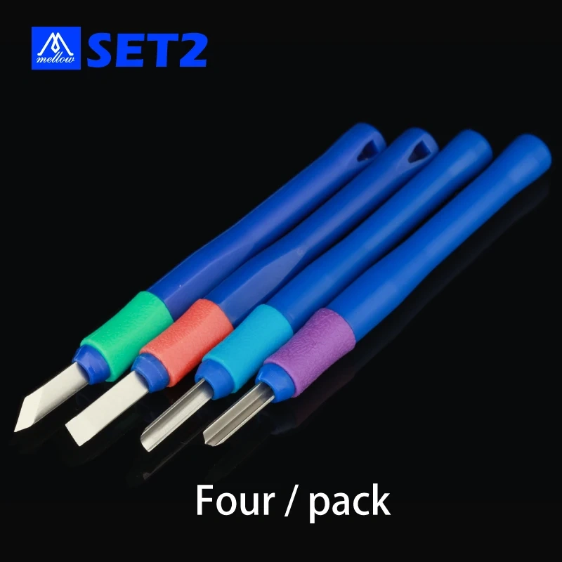 3D Printer DIY Tool Kit,Wood Carvers Set,ABS/PLA/PETG/PC/NYLOP/TPU Carving Knife For 3D Printer Clean Up Burrs On Printed Parts