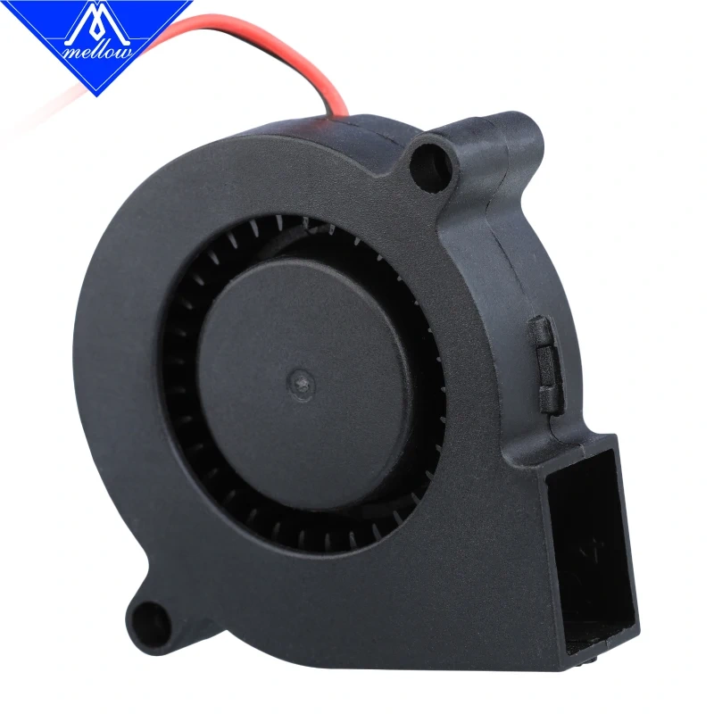 3D Printer Blower Fan 5015 12V 0.28A/24V 0.1A Dual Bearing Fan centrifugal DC Cooling Turbo fan 5015S for i3 CR-10/10S/Ender3