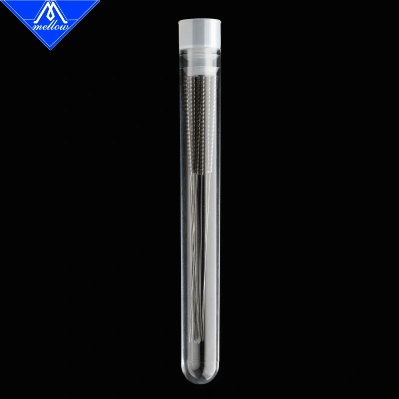 Mlellow 10pcs 3D Printer 0.35mm Nozzle Cleaning Needle Drill Fits for MK7 / MK8 / V6 / Volcano 3D Printers Parts Hotend