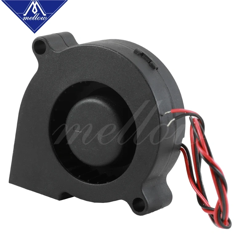 Mellow Sunon 3D Printer Blower Fan 5015 12V (Up 24V)0.17A Magnetic Suspension Bearing Fan Centrifugal DC Cooling Turbo fan 5015S