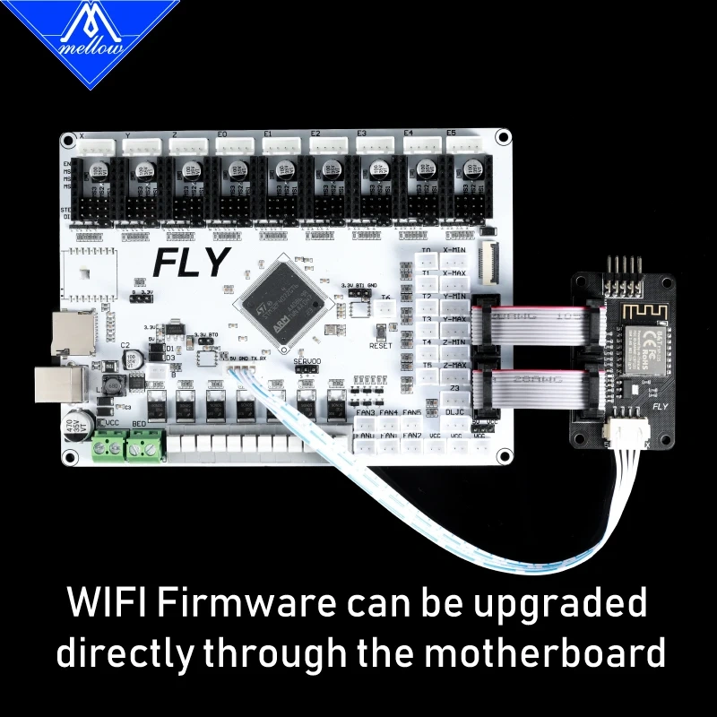 Mellow FLY Wifi Antenna V1.0 Board RepRap Firmware RRF Duet Wifi Control For  FLY-F407ZG SKR V1.3 V1.4 Turbo MKS SGen L v1.0