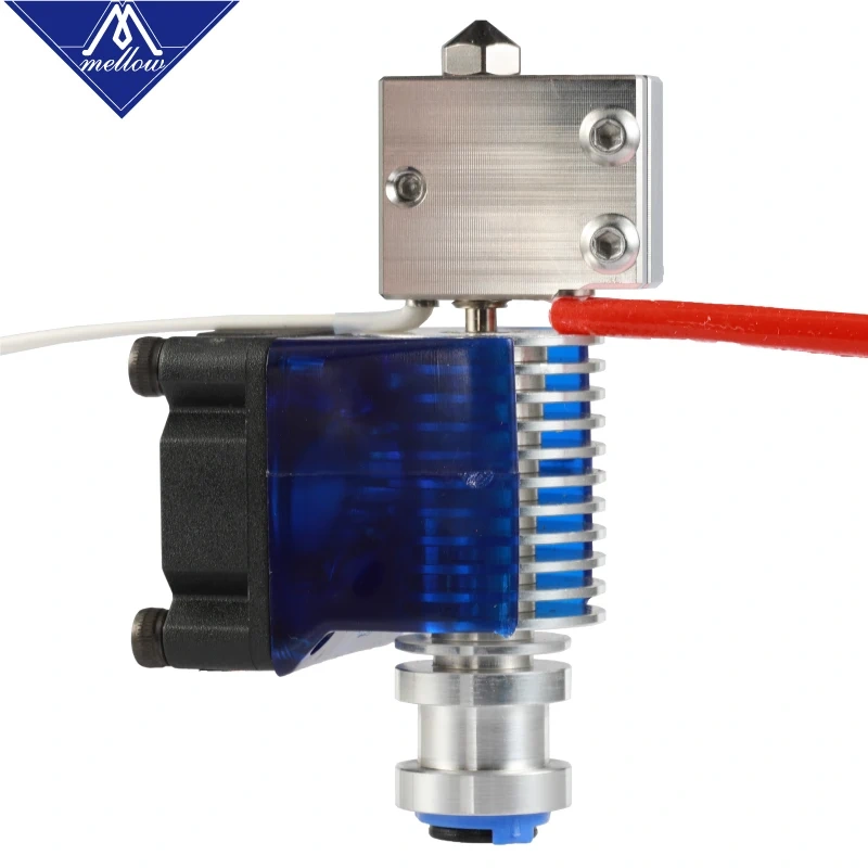 Mellow 12v/24v Nf-v6 Plated Copper Volcano Hotend Remote Bowen Print J-head Hotend Full Kit For 3D Printer  Hotend For Pt100