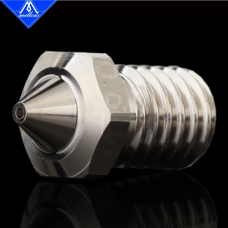 Mellow High Performance SC-V6 Plated Copper Nozzle Durable Reduce Stick For 3D Printer Nozzles M6  V6 Dragon Hotend Prusa Voron