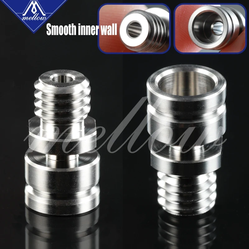 Upgrade Mellow Top Quality Cr10s Pro All Metal Titanium Heat Break aluminum Heatsink Kit For 3D Printer Cr-10s Pro Hotend