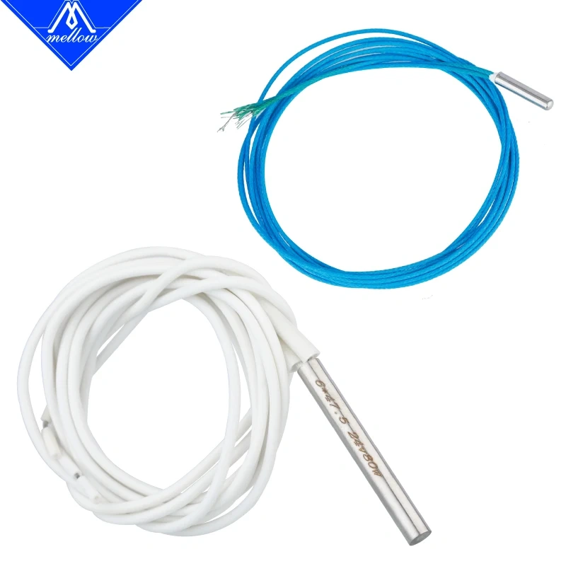 Mellow 80W Heater 12V/24V + ATC Semitec 104GT-2 Thermistor+ Super Volcano Heat Block For 3D Printer V6 Super Volcano Hotend