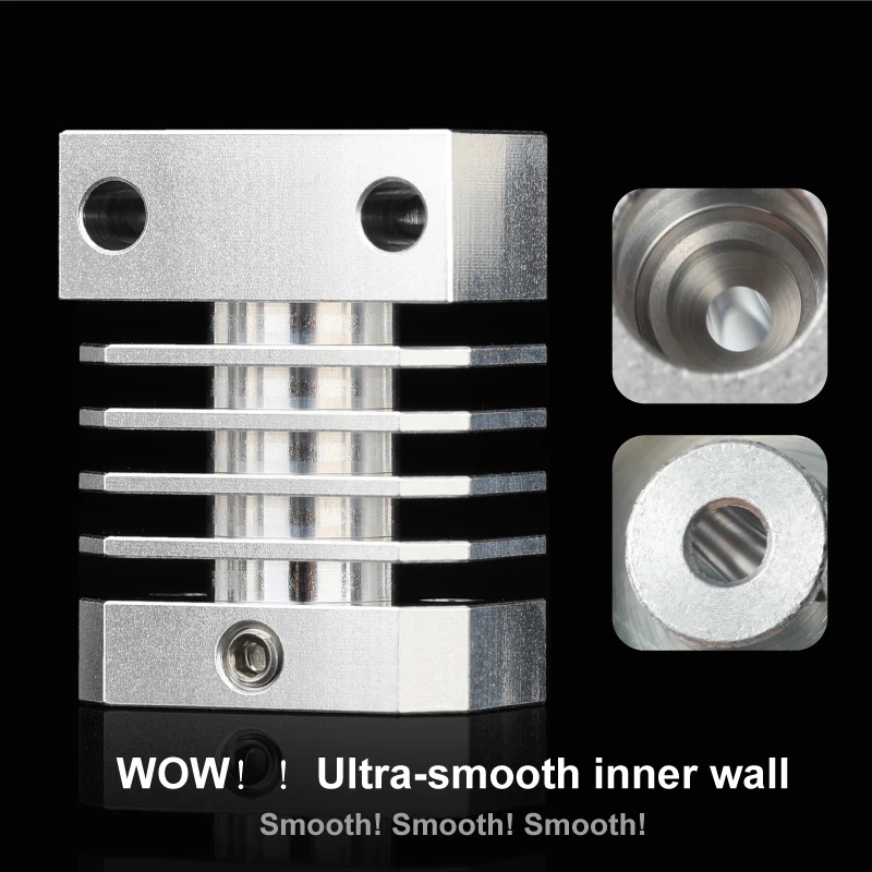 Newest Mellow Super Smooth Cr10 All Metal Titanium Heat Break Hotend Kit For Cr-10 Ender 3 Heatsink 3D Printers Micro Swiss