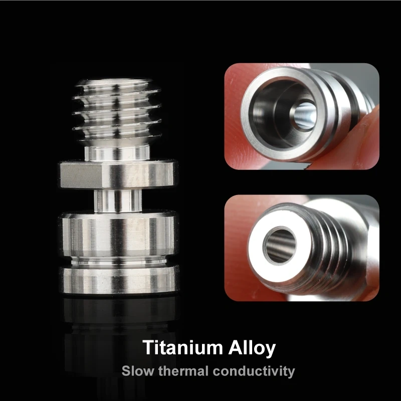 Newest Mellow Super Smooth Cr10 All Metal Titanium Heat Break Hotend Kit For Cr-10 Ender 3 Heatsink 3D Printers Micro Swiss